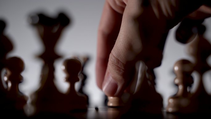 下棋。商业理念、竞争理念和战略理念。