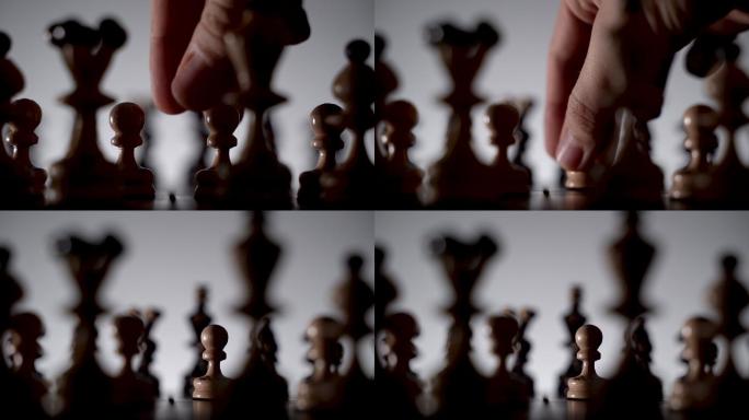 下棋。商业理念、竞争理念和战略理念。