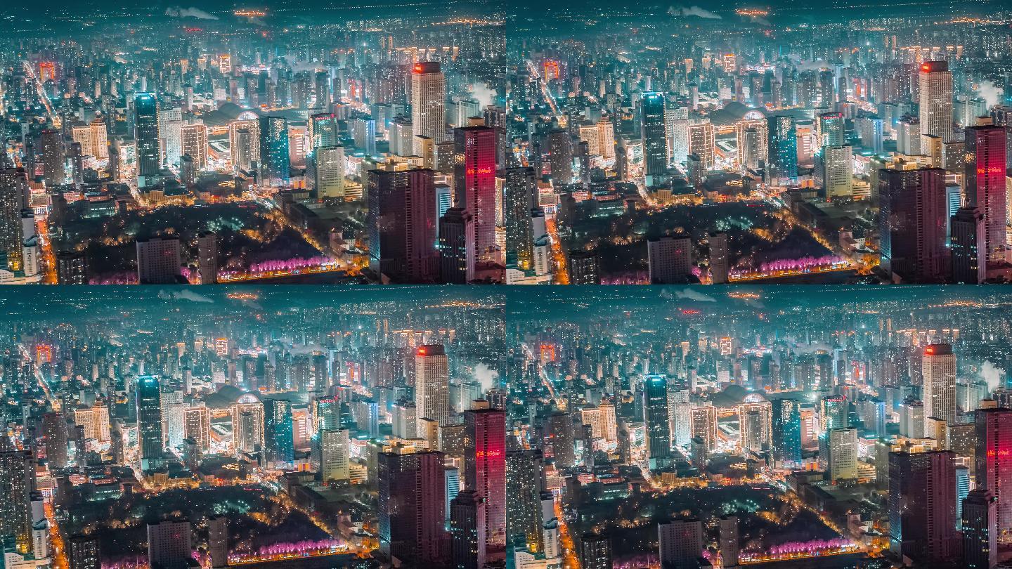 【高清4k】悟2长焦沈阳城市超美夜景
