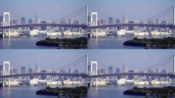 日本东京彩虹桥视频素材