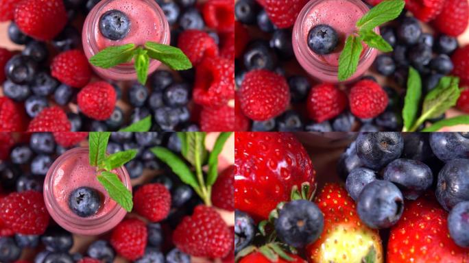 水果水果慢动作入水创意特写主图视频