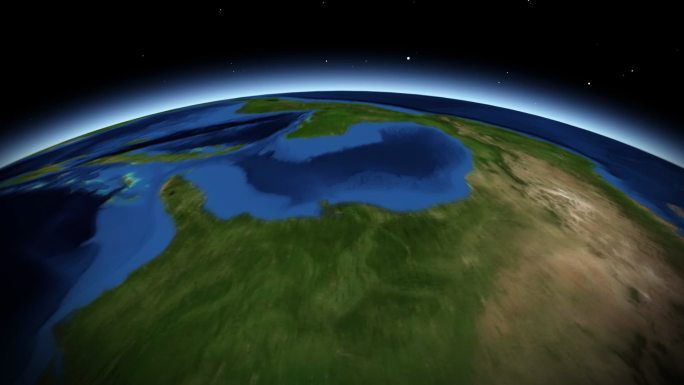 3D地球旋转