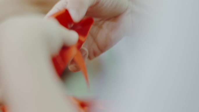 制作艾滋病红丝带艾滋病标志红丝带医疗公益