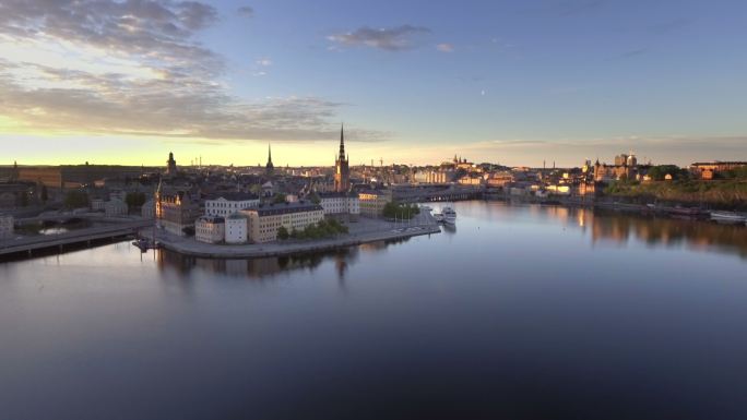 斯德哥尔摩古城国外外国风景风光异国风情大
