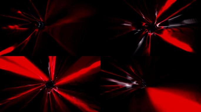 黑星上的红涡设计空间穿梭黑洞虫洞视频循环