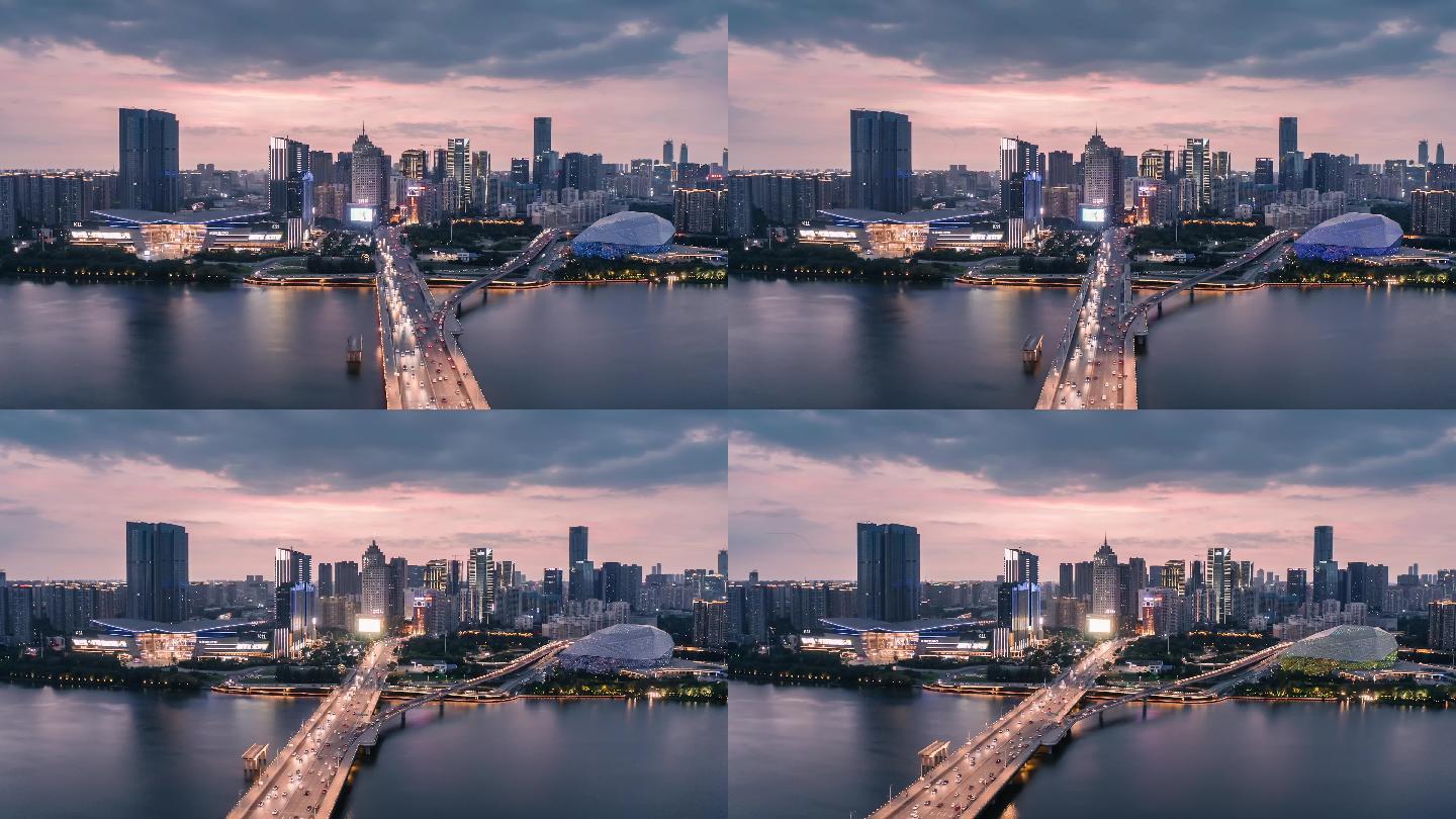 【高清4k】沈阳城市超美夜景航拍
