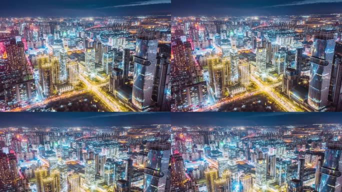 【高清4k】沈阳超美城市夜景航拍