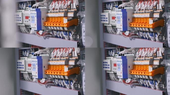 电工连接电线漏电保护器入户电箱工程用电
