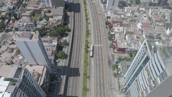 秘鲁利马航拍街景实拍视频素材