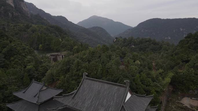 4k航拍霞浦太姥山大雄宝殿