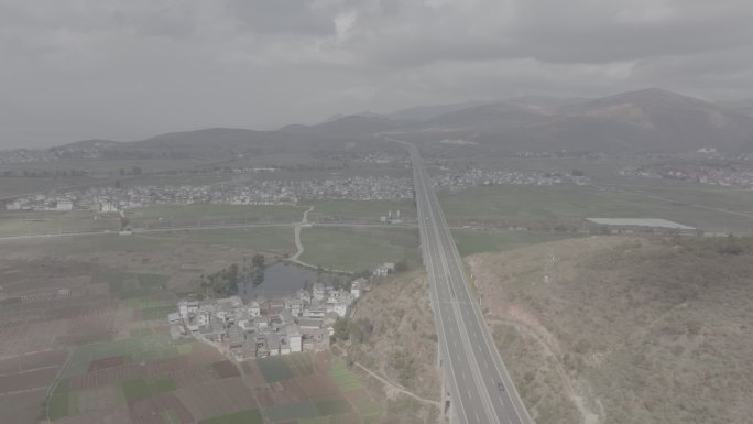 航拍 大理  大桥 地标   公路 风景