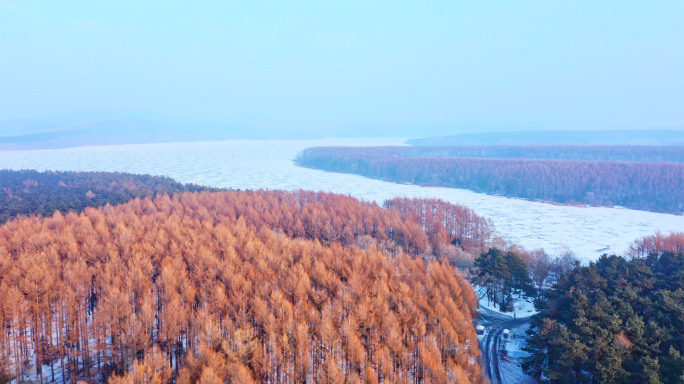 长春净月实拍天定山滑雪场实拍