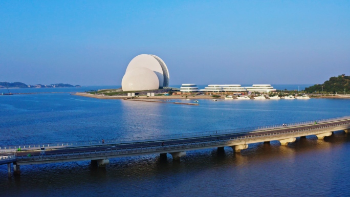珠海/日月贝/歌剧院/大剧院/4K航拍