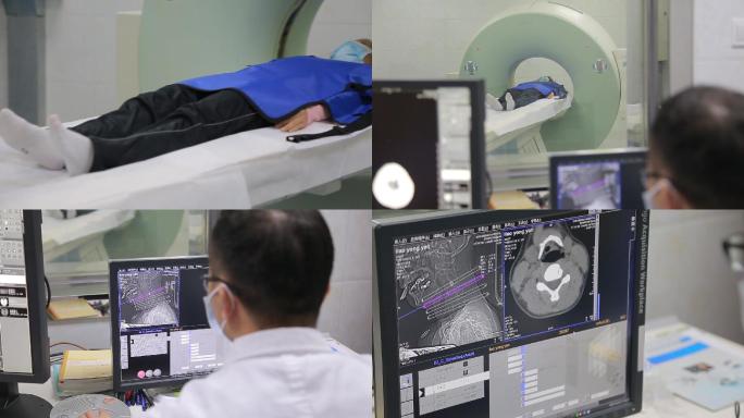 体检X光扫描检查身体医院医疗设备设施