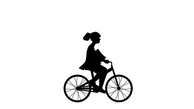 骑自行车的人骑自行车发展变迁插图漫画