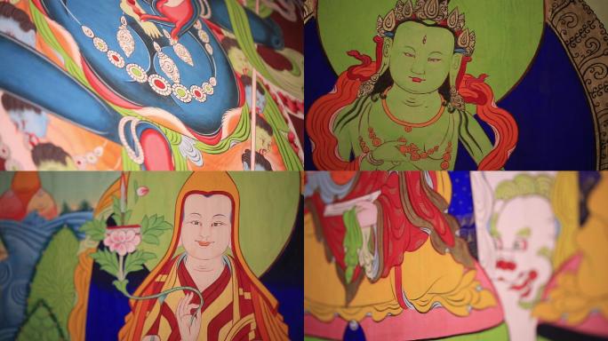 西藏寺庙壁画