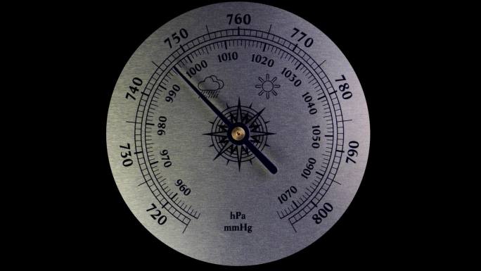 气压计仪表大气压力指针