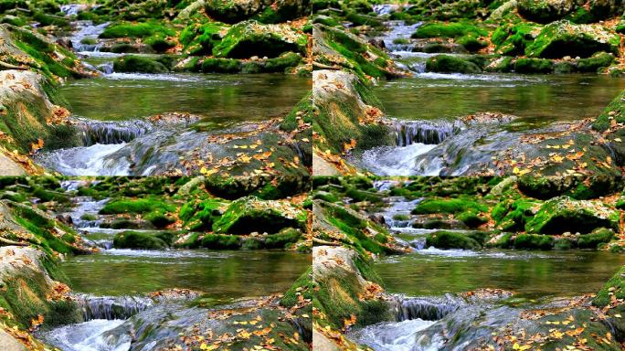克里米亚瀑布水小溪