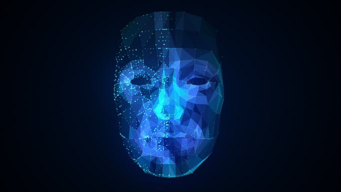 人工智能人脸扫描人脸识别人脸认证人脸解锁