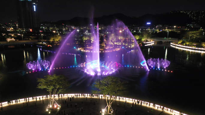 江门园山湖音乐喷泉