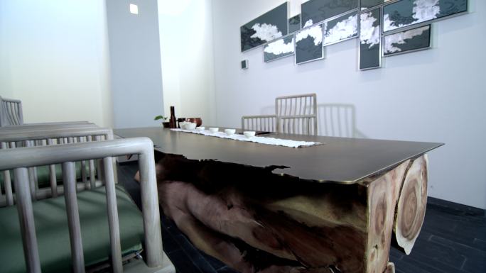 高端室内设计系列素材 铜制桌面