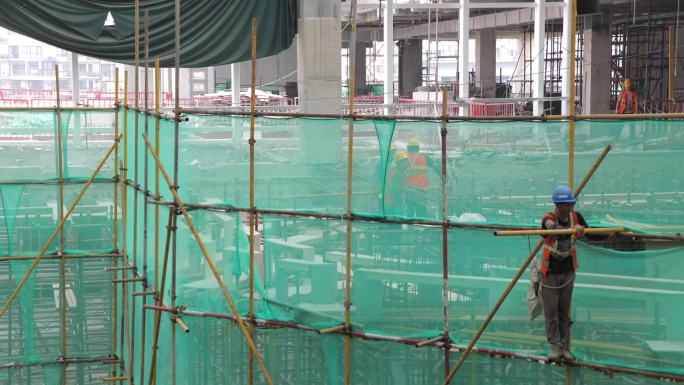 建筑工人 工地 建筑 工人 农民工 建设