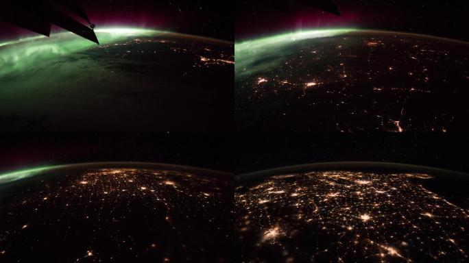 空国际空间站流浪地球科幻电影三体视频