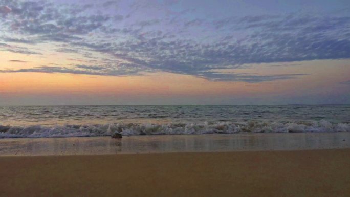 海边日落夕阳素材