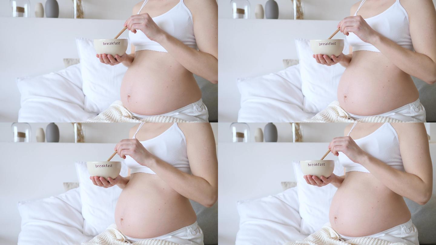 怀孕期间的饮食：怀孕期间的健康饮食。