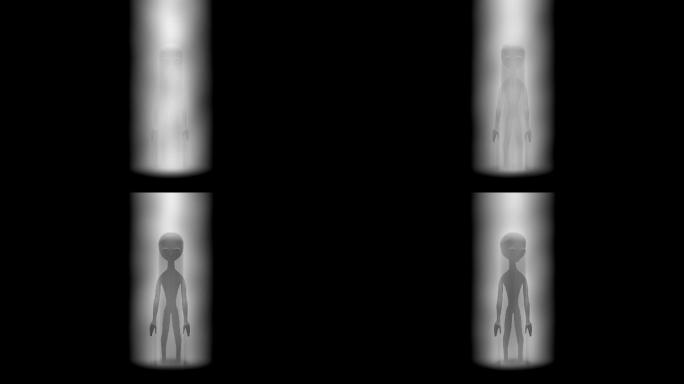 外星人的到来三体科幻UFO视频素材