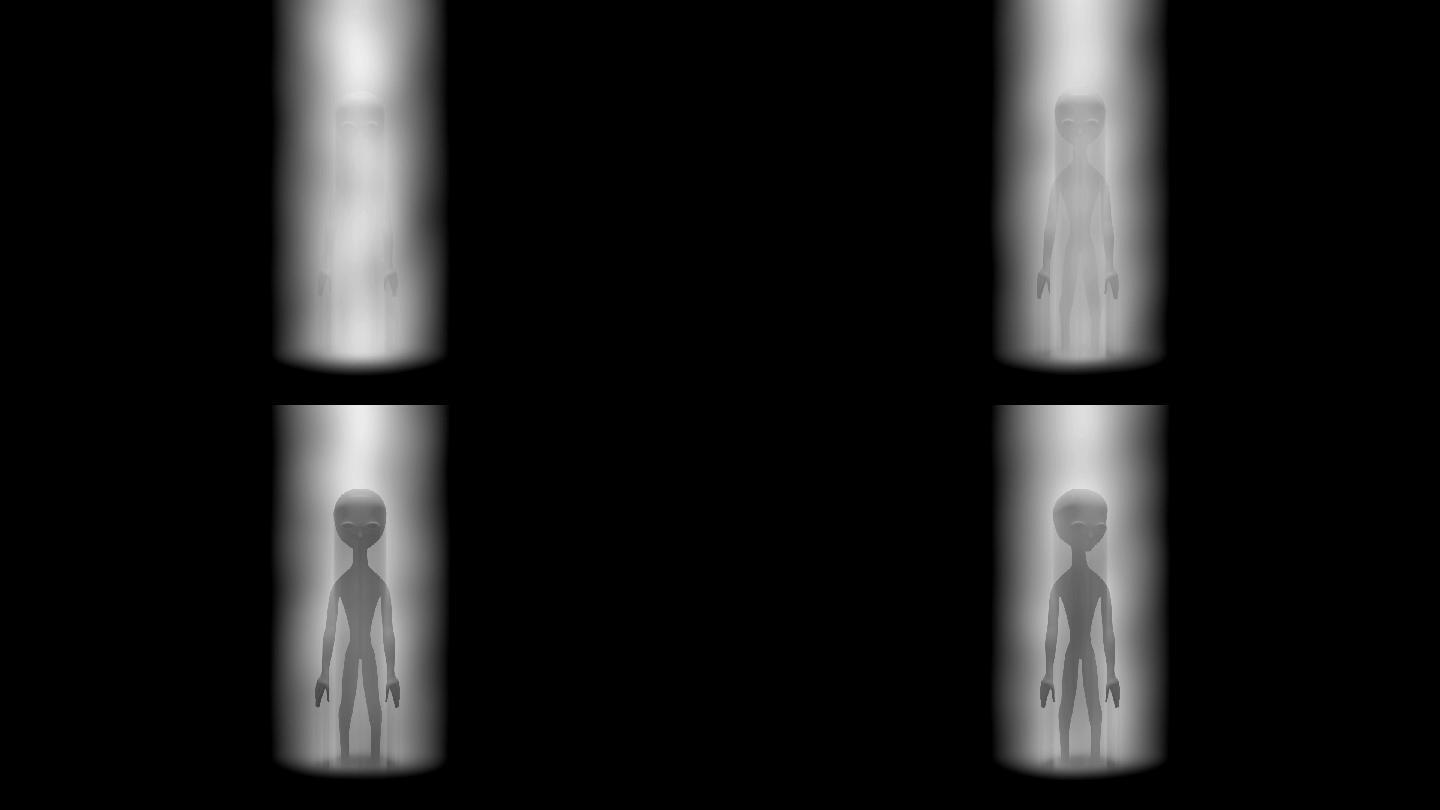 外星人的到来三体科幻UFO视频素材