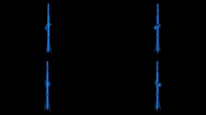 4K全息通讯塔