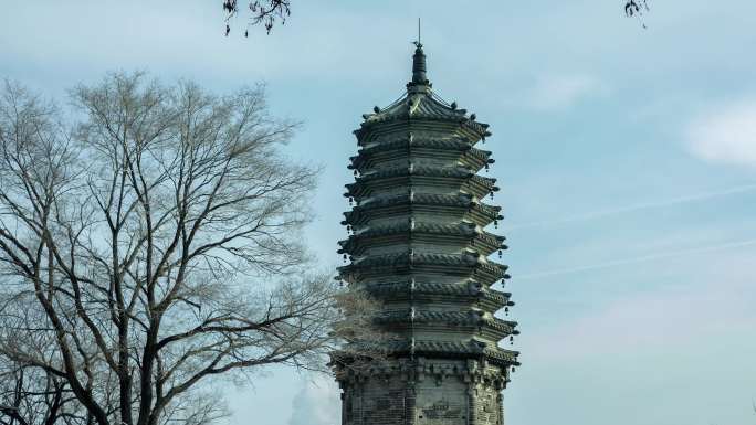 抚顺高尔山辽代佛塔古塔寺院