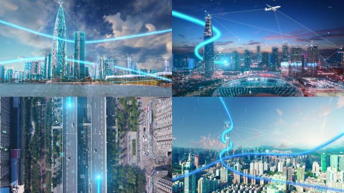 【4K】智慧深圳科技未来城市/物联网5G