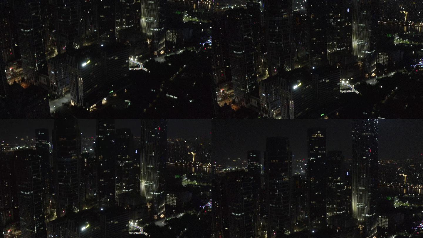 广州夜景航拍