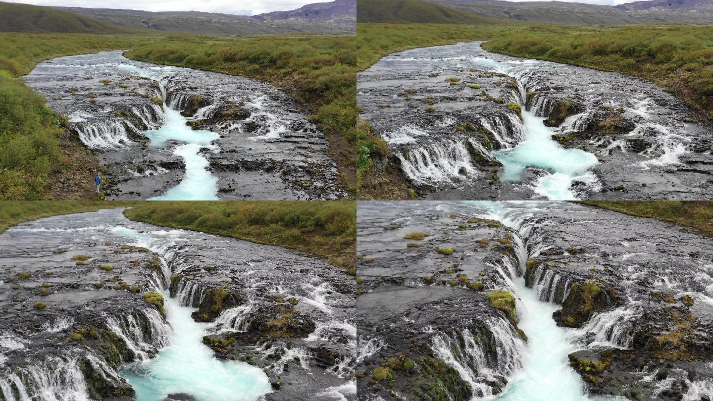 冰岛布鲁尔福斯瀑布
