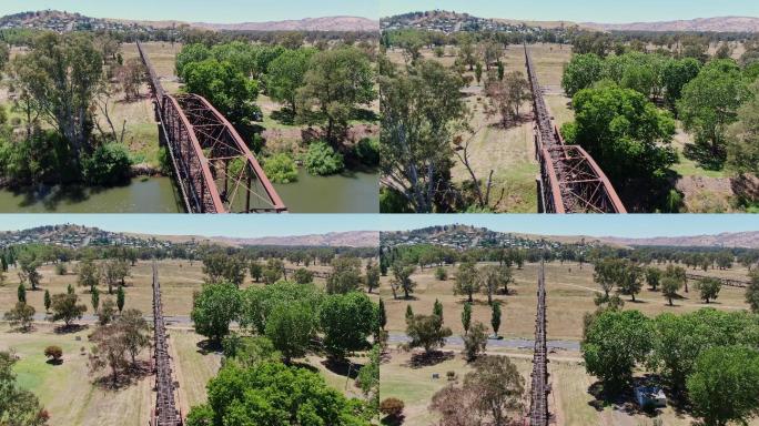 澳大利亚新南威尔士州贡达盖市废弃的铁路线
