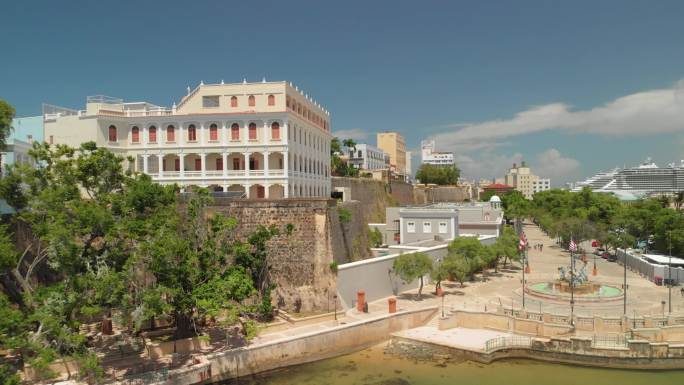 波多黎各旧圣胡安鸟瞰图