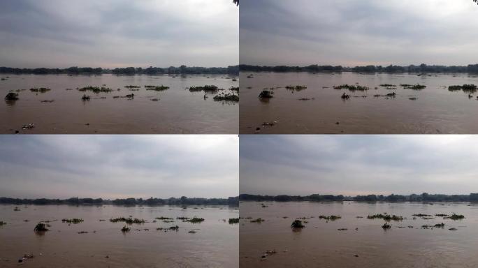印度西部恒河洪水