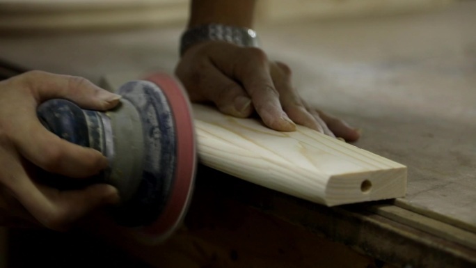 手艺 木工 工艺 打磨 木材