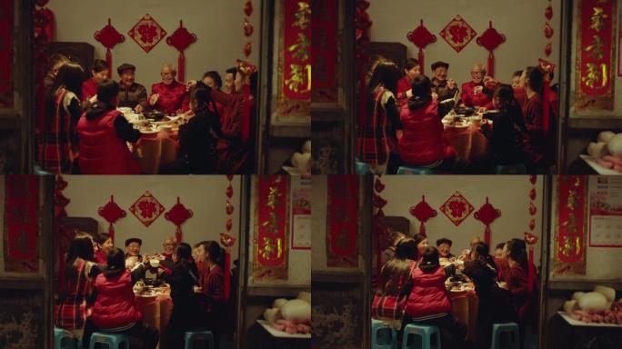 春节聚会家人团聚