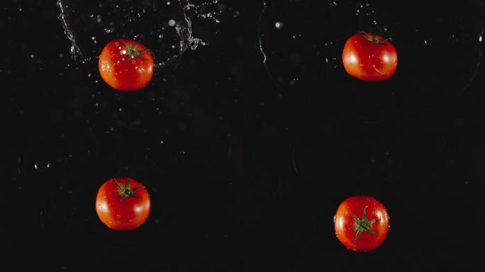 西红柿落养生膳食健康营养美味清淡食补食疗