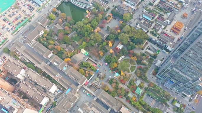 江苏无锡 崇安寺清明桥古运河 南禅寺4K