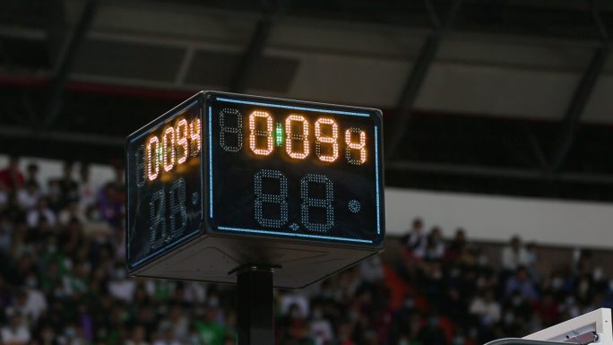 中国 CBA 篮球 比赛 计时器球迷