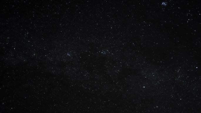 夜间天空中的星群运动背景