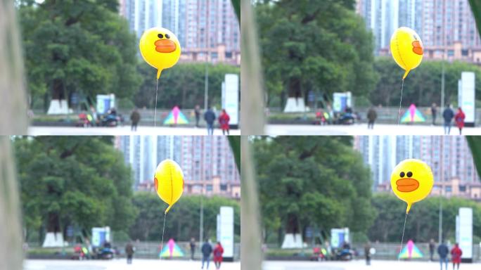 小黄鸭气球 氢气球