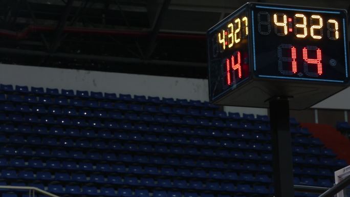 中国CBA篮球比赛计时器