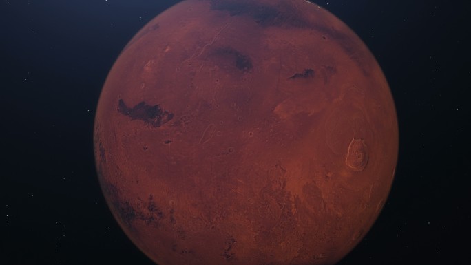 火星保护地球红色大星星