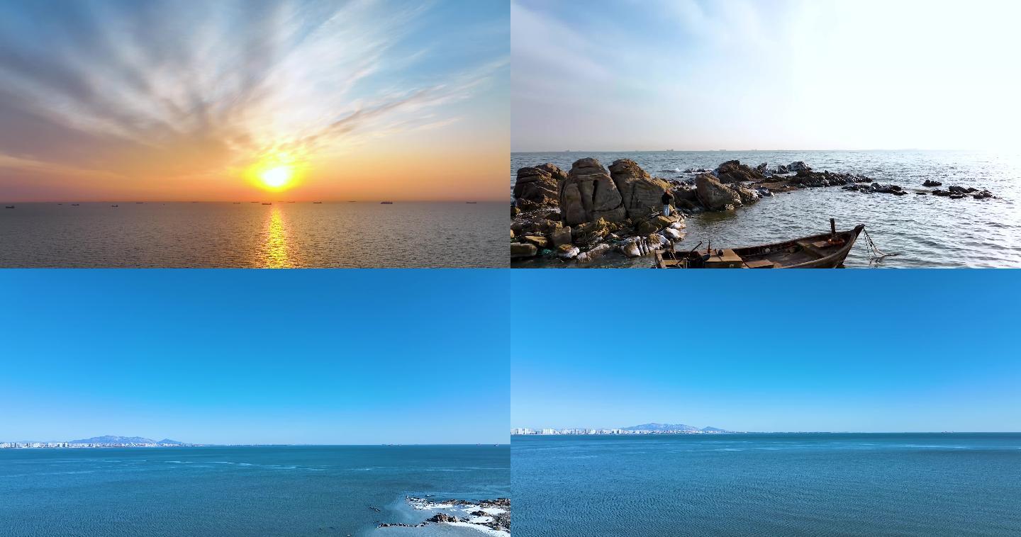 海边海岸海水