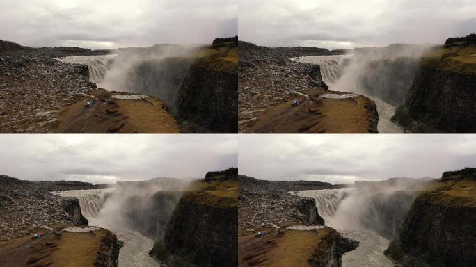 冰岛黛提瀑布
